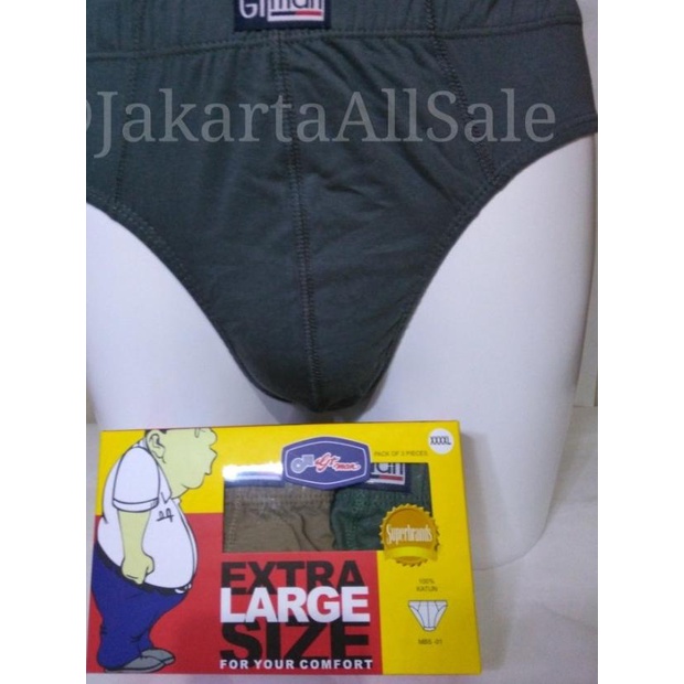 Celana dalam Pria GT-Man / GT Man Big size, jumbo - 2xl