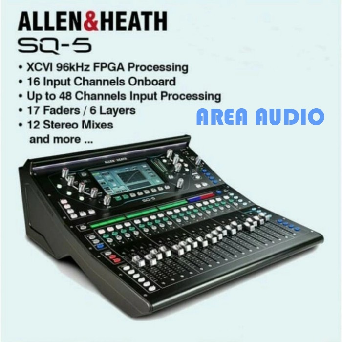 Mixer Digital Allen Heath Sq 5/Digital Mixer Allen Heath Sq5 original