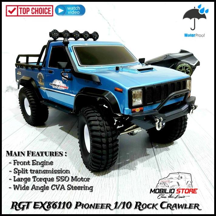 Promo Rgt Ex 86110 Pioneer 1/10 Rc Rock Crawler 4X4 Offroad