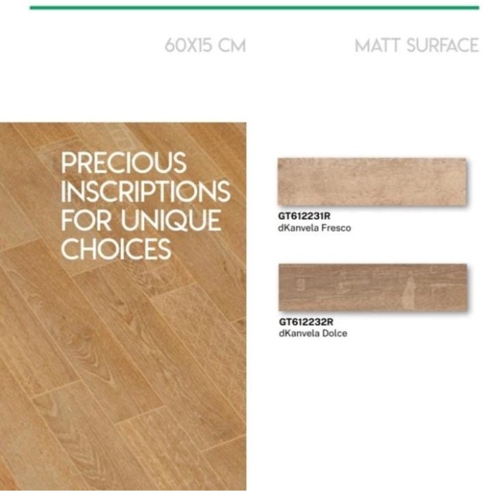 ROMAN GRANIT dKanvela Dolce 15x60 GT612232R GRADE A