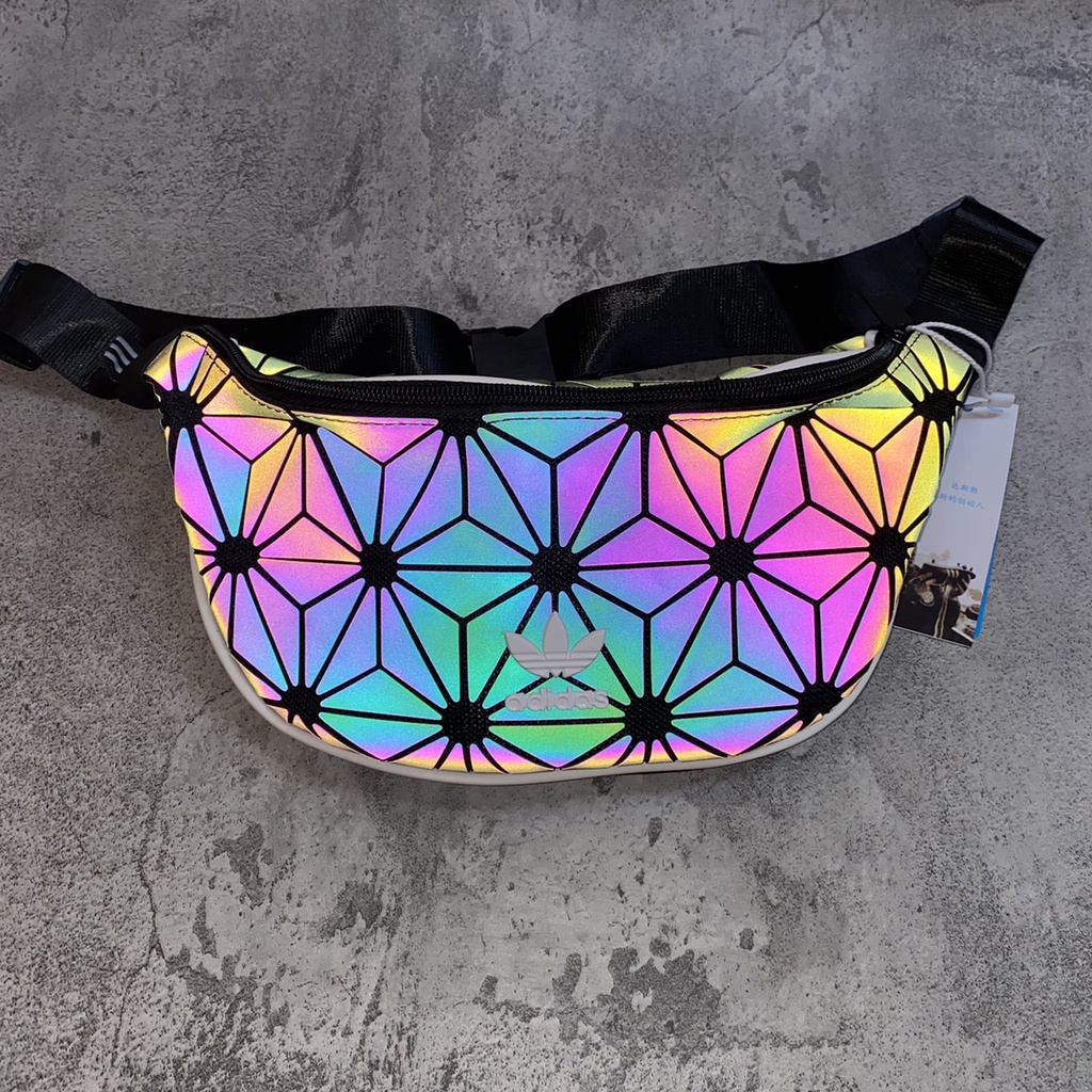 READY STOCK! ads XENO x ISSEY MIYAKE REFLECTIVE WAISTBAG / TAS DADA / TAS SELEMPANG / TERMURAH