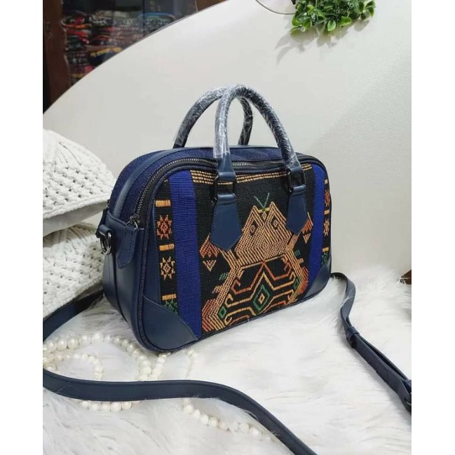 MIMI TAS TENUN NTT, TAS ETNIK, HAND BAG TENUN, TAS PESTA ETNIK, TAS KERJA, TAS KULIT ASLI