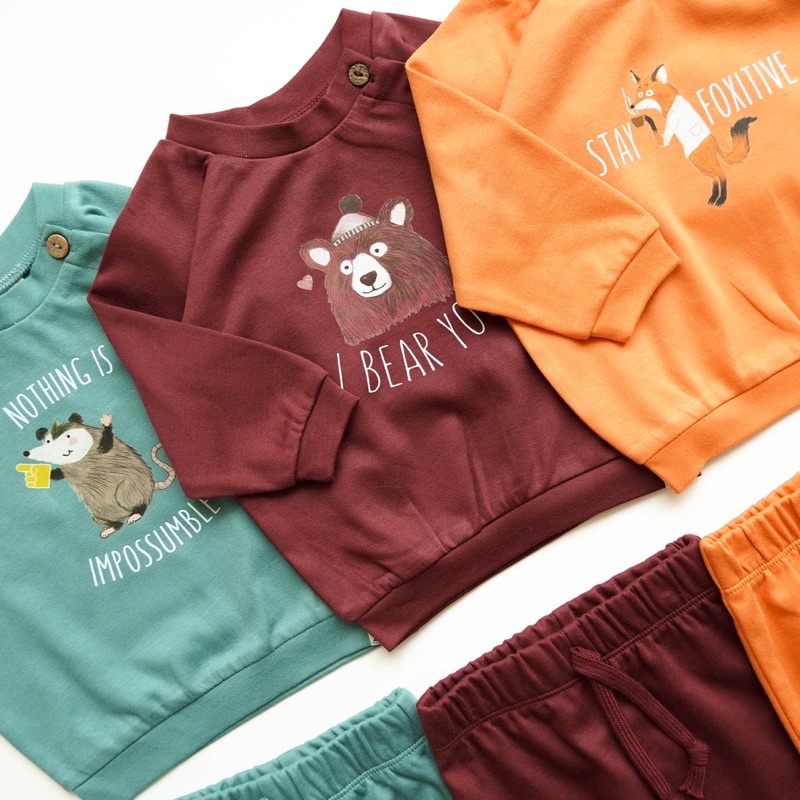 Bohopanna - Fauna Set  - piyama bayi