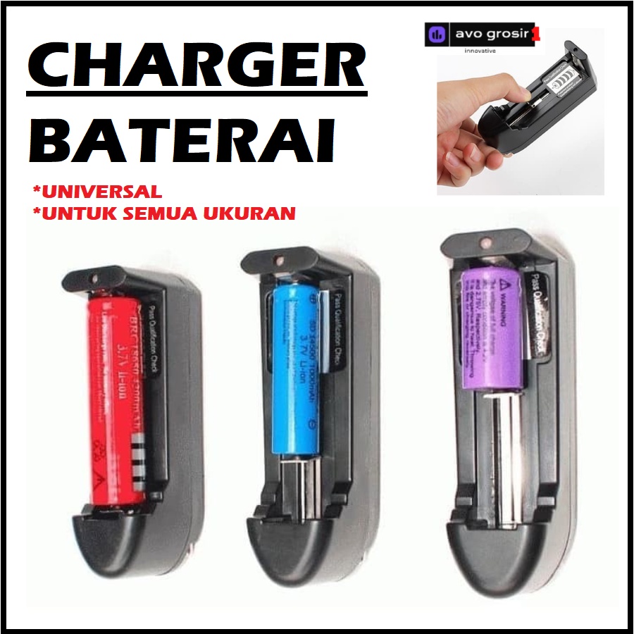 Charger baterai universal desktop plug charger