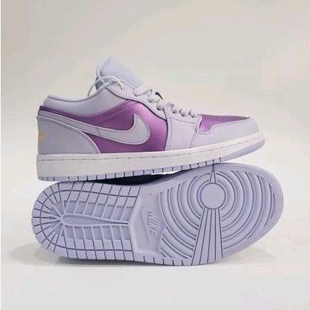 Sepatu Wanita Nike Air Jordan 1 Low Oxygen Purple - Air Jordan 1 Low