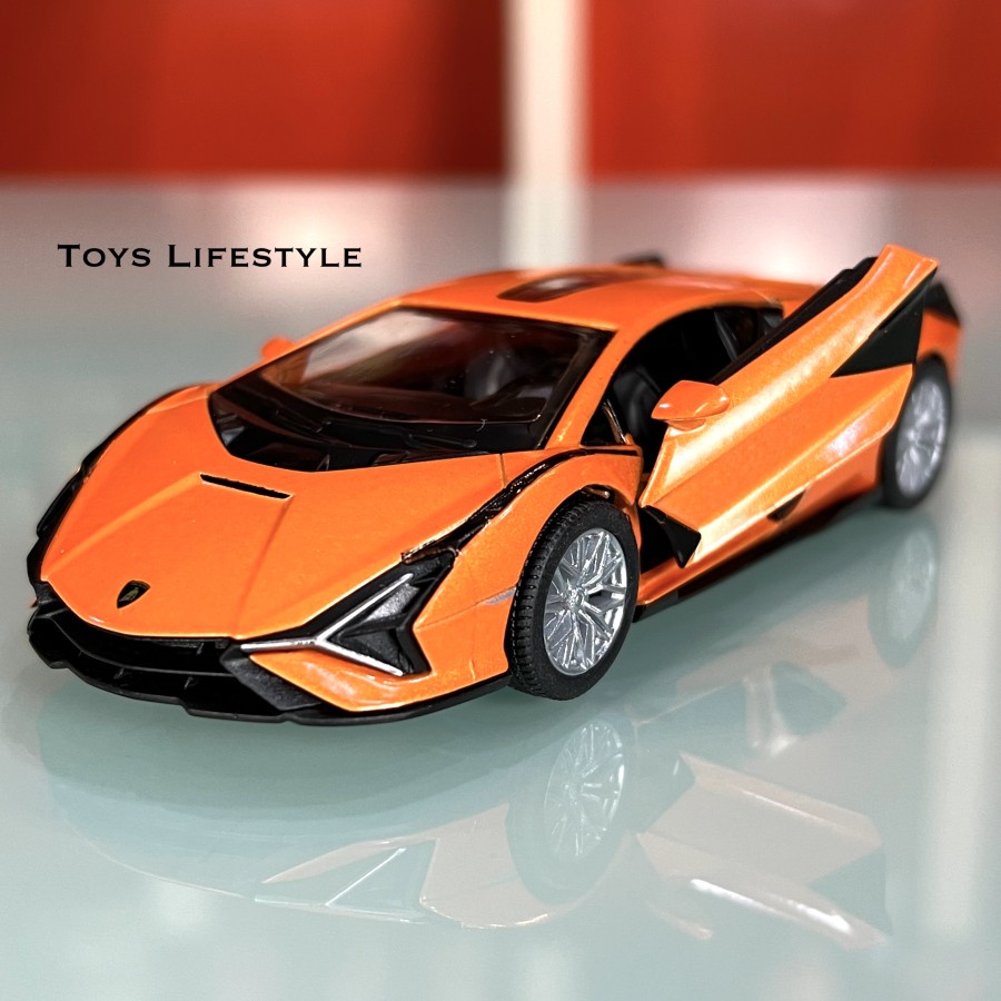 Mobil Kinsmart Diecast Lamborghini Sian 1:40