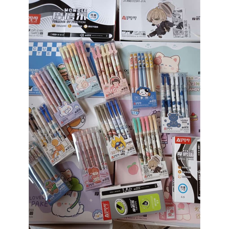 LUSINAN PULPEN BISA DI HAPUS VIRAL MEREK ODEMEI/PULPEN HAPUS ODEMEI/PULPEN ODEMEI/PULPEN ERASABLE/ PULPEN PENGHAPUS/ PULPEN GEL KARAKTER