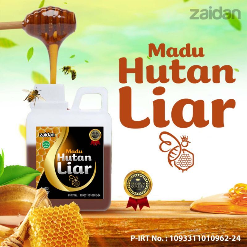 

Madu Hutan Liar Super Zaidan (500gr)