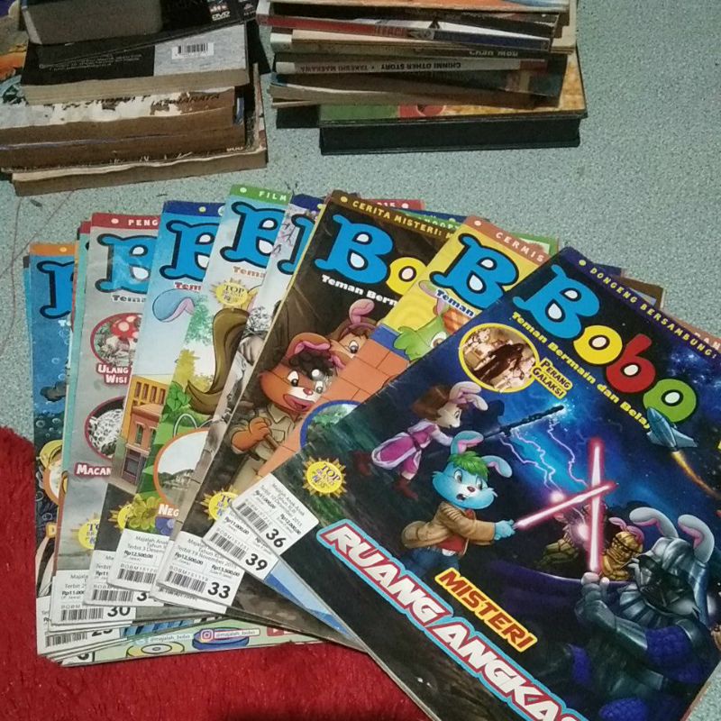 Majalah BOBO edisi th.2015-2017
