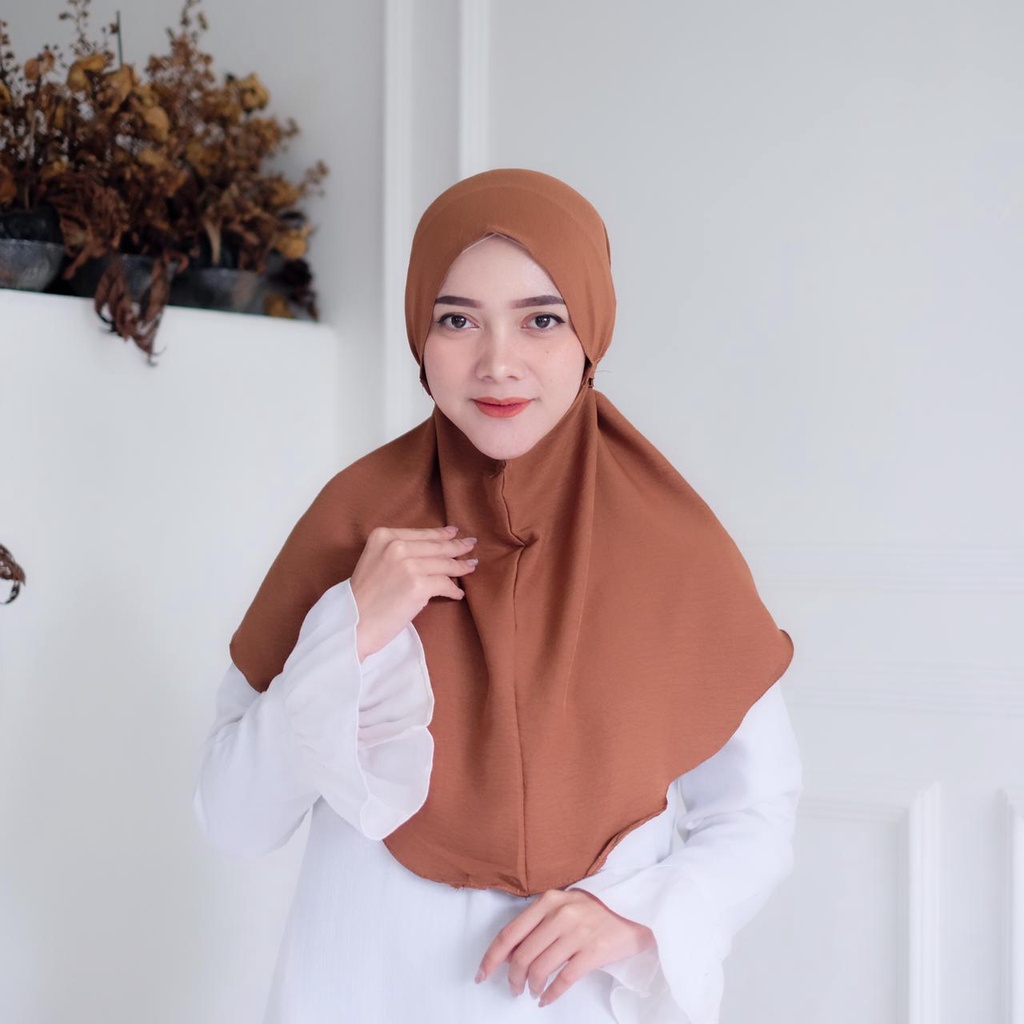 Bergo Maryam Crinkle Non Ped