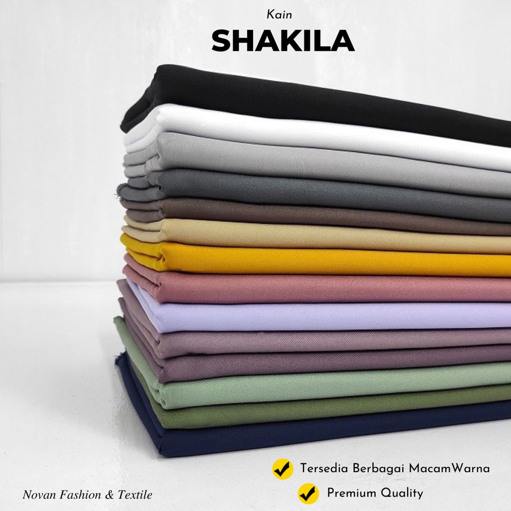 Kain Shakila Samira Strecth By TORINO / Katun Silk / Syakila Sakila (05,m)