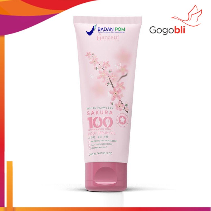 Jual Hanasui Sakura Body Serum Gel 200ml | Shopee Indonesia