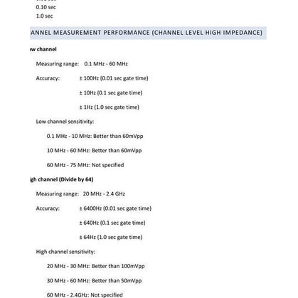8 digit seven segment Frequency counter up to 2.4Ghz frekuesi counter