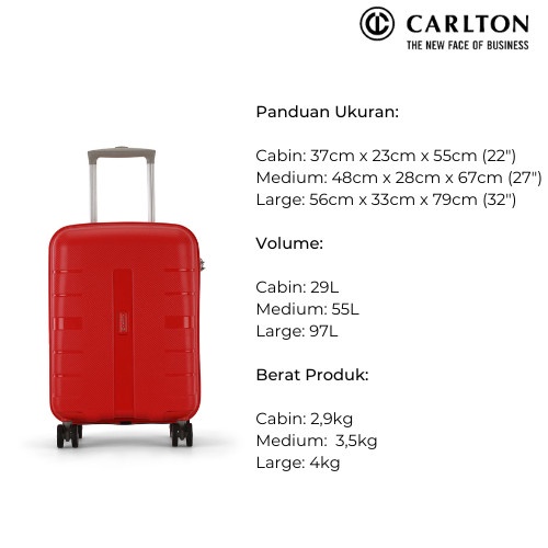 CARLTON Voyager Plus Koper Hardcase