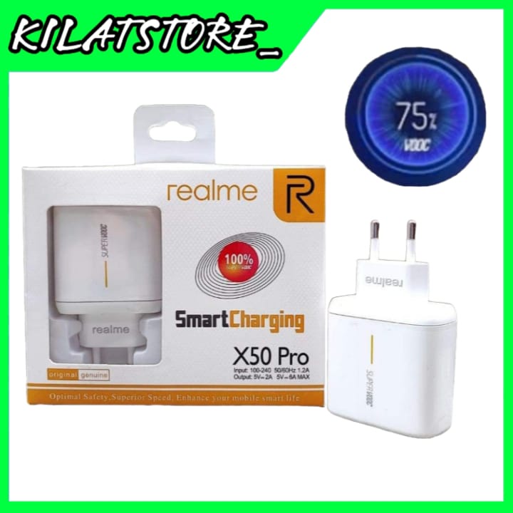 Travel Charger Realme X50 Pro Smart Charging Micro Usb/Type C