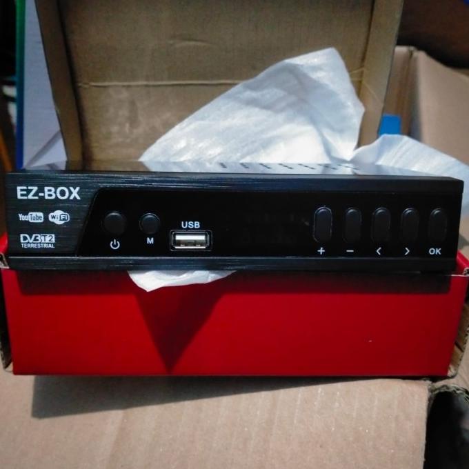Ez-Box Set Top Box Dvb-T2 Penerima Siaran Televisi Digital