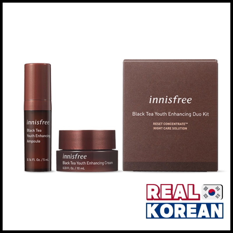 Innisfree Black Tea Youth Enhancing Trio Kit