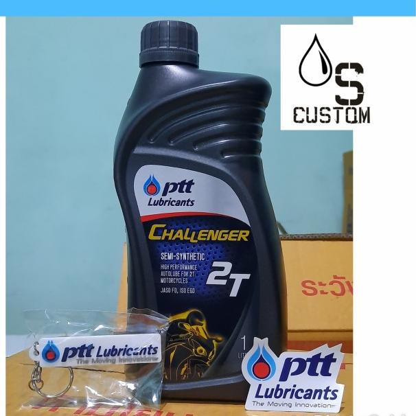 Oli samping 2tak PTT Lubricants Challenger 2T THAILAND