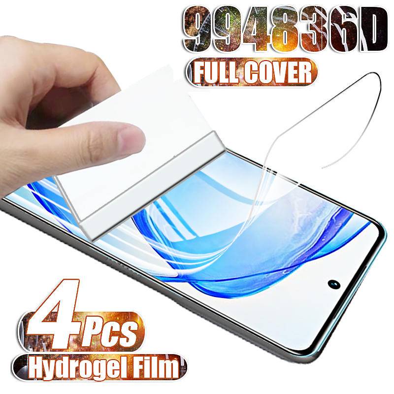 4pcs Film Pelindung Layar Hydrogel Lembut Untuk Vivo V25 V25e V23 V23e V23 V21 V21e V20 Pro SE 4G 5G