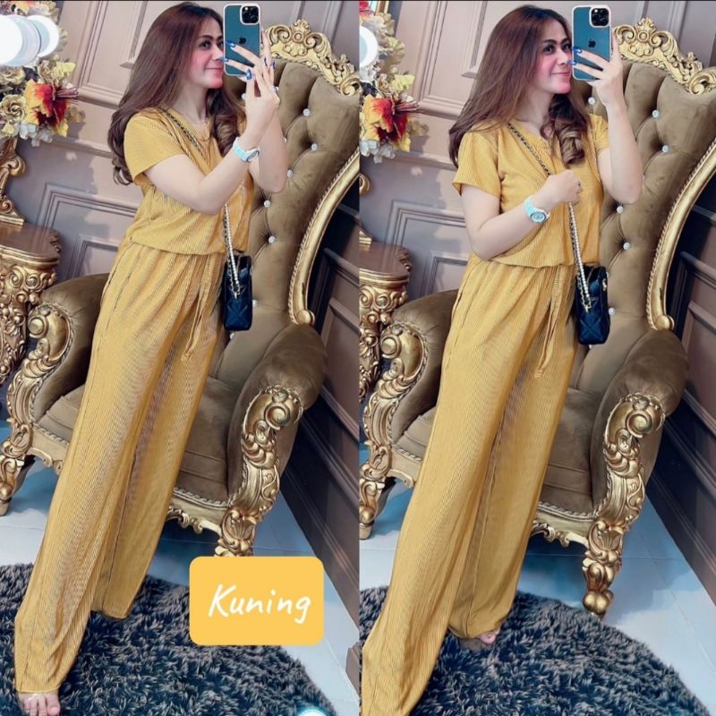 Oneset Plisket Jeday pendek/oneset Plisket Rgb