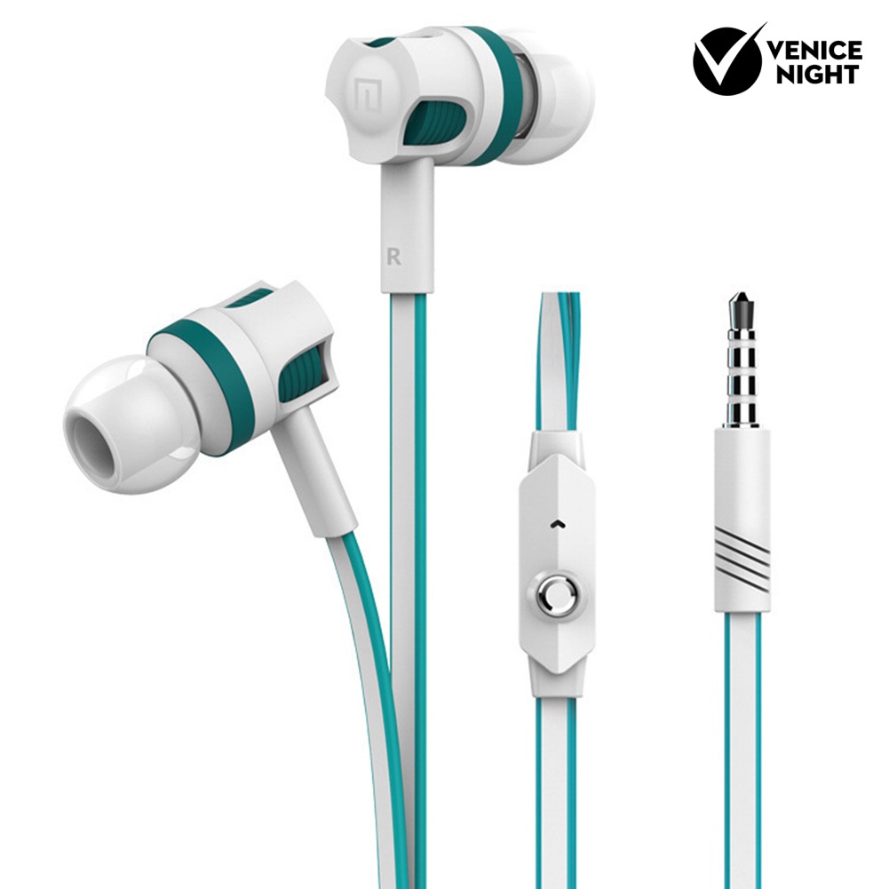 (VNEP) (Berkabel) JM26 3.5mm Universal Headphone Noise Reduction In-ear Earphone Headset dengan Mic