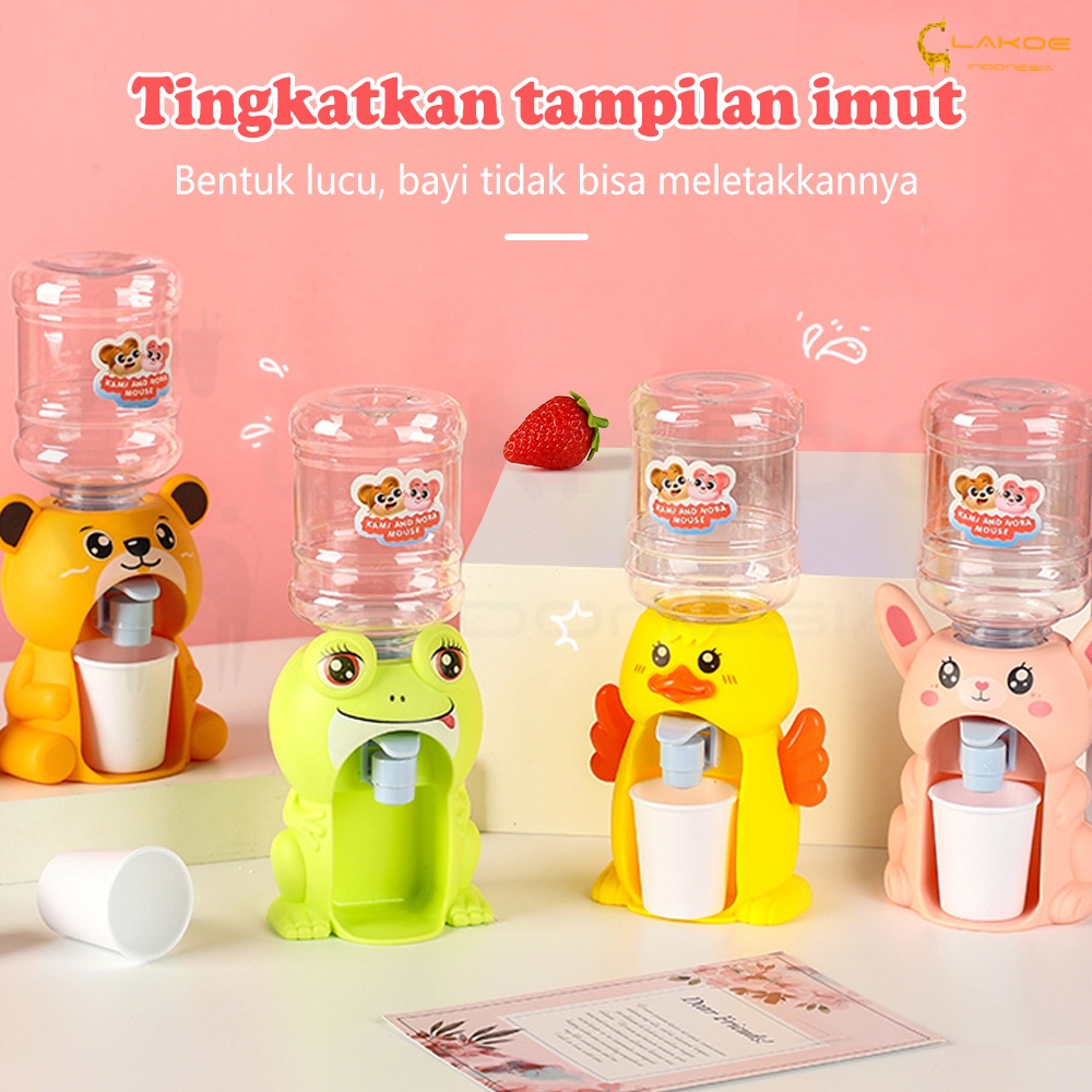 LAKOE Mainan Dispenser Air Minum Anak / Water Dispenser Toys Galon Mini