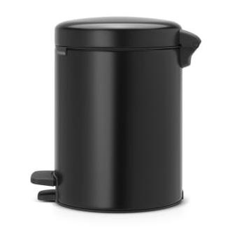 Tempat Sampah Stainless Newicon Hitam Brabantia 5 Ltr