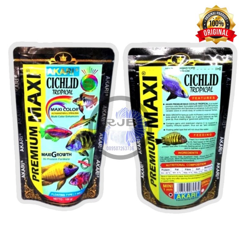 Akari Cichlid Premium Maxi