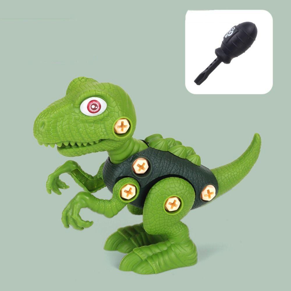R-FLOWER Mainan Dinosaurus Hadiah Anak Edukasi Dini Plastik Ambil Terpisah