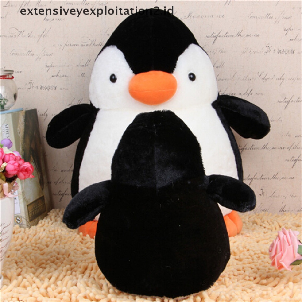 Mainan Boneka Pinguin Bahan Plush Ukuran 20cm Untuk Hadiah