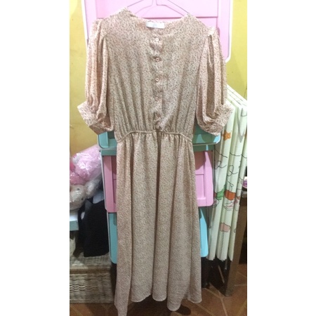 Preloved long dress , Preloved dress sifon