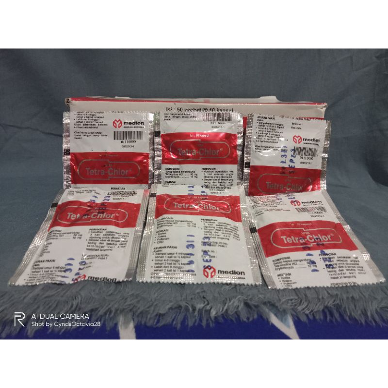 TetraChlor Obat Ayam Ngorok Kapsul
