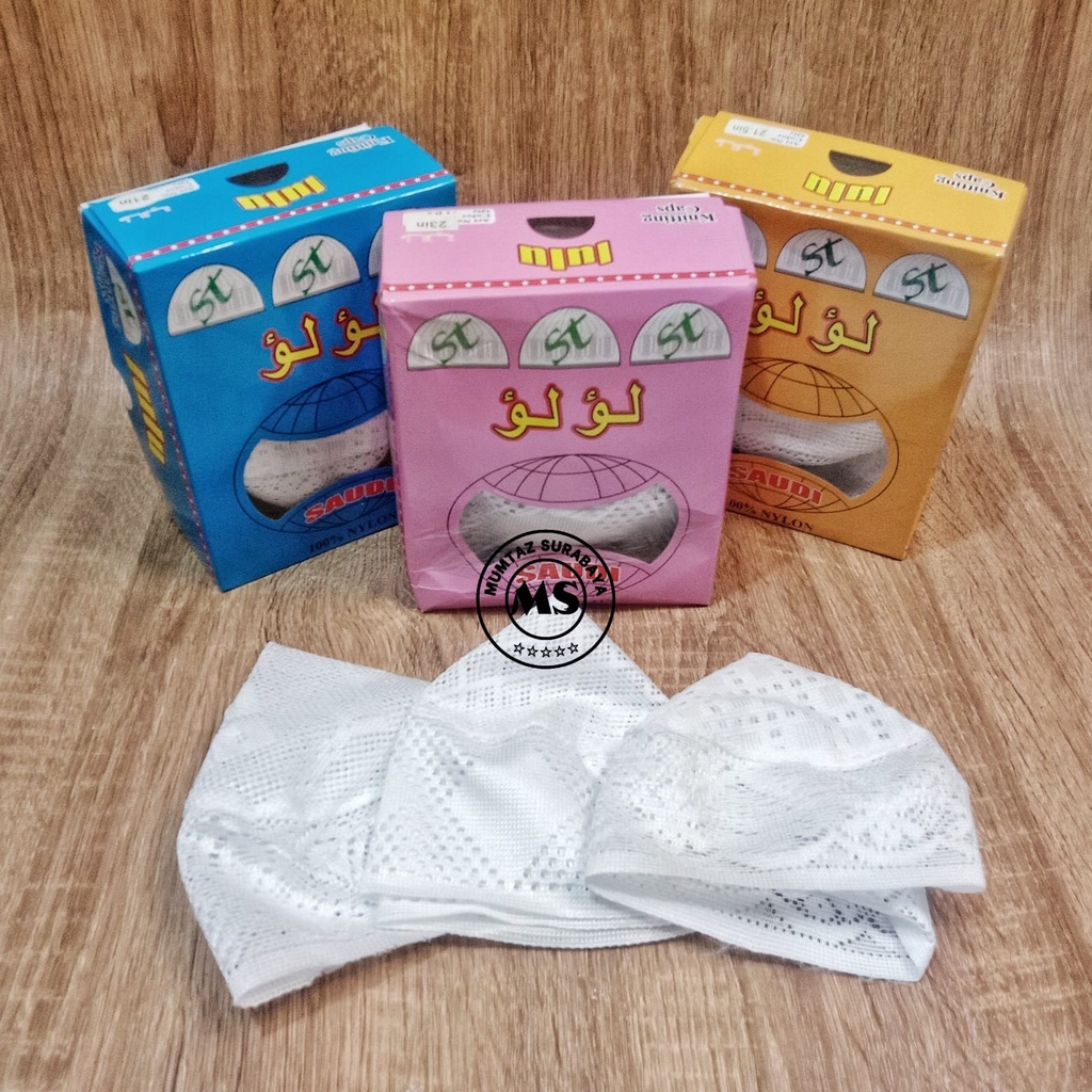 Peci Jaring Peci Murah Peci LULU Peci Jaring Putih Peci Putih Kopiah Jaring Kopyah Jaring Motif Rand