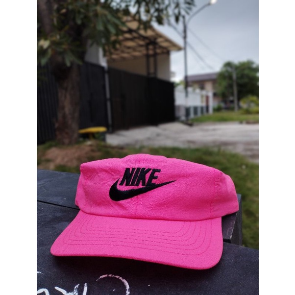 topi Nike nylon pink neon vintage 80s 90s