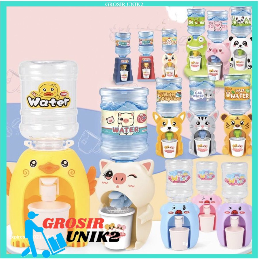 DISPENSER AIR GALON MINI ANAK ANAK KARAKTER LUCU IMUT / DISPENSER KECIL / DISPENSER ANAK / DISPENSER UNIK / DISPENSER BARU