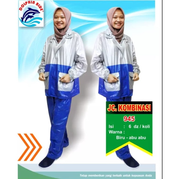 Satohama TerLaris Elmondo Jas Hujan Setelan Baju Celana - New Kombinasi / Jas Hujan / Mantel Hujan / Jas / Mantel / Raincoat / Celana Jas Hujan / Hujan / Jaket Hujan / Baju Hujan / Elmondo / Jas Hujan Raincoat / Jas Hujan Terbaik / Elmondo Setelan