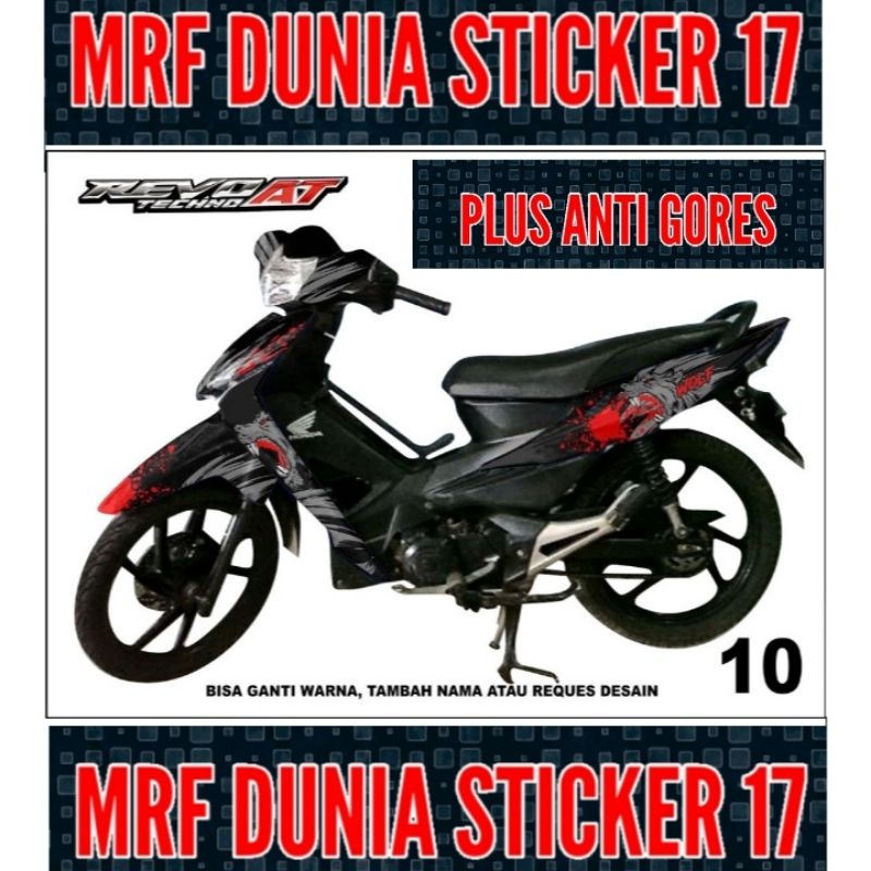 Sticker decal Revo Lama Full Body  Decal Motor Revo Lama Sticker Motor Revo Lama Decal Sticker Motor