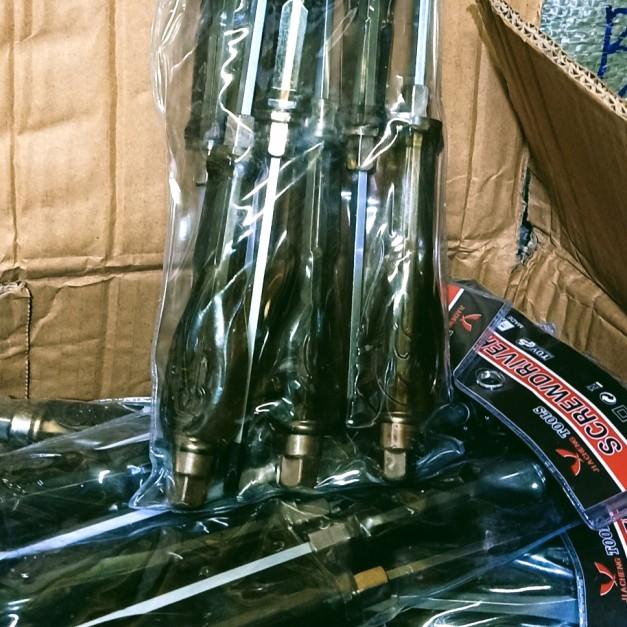 Obeng Ketok Set 6 Pcs Screwdriver Obeng Set Plus Minus.