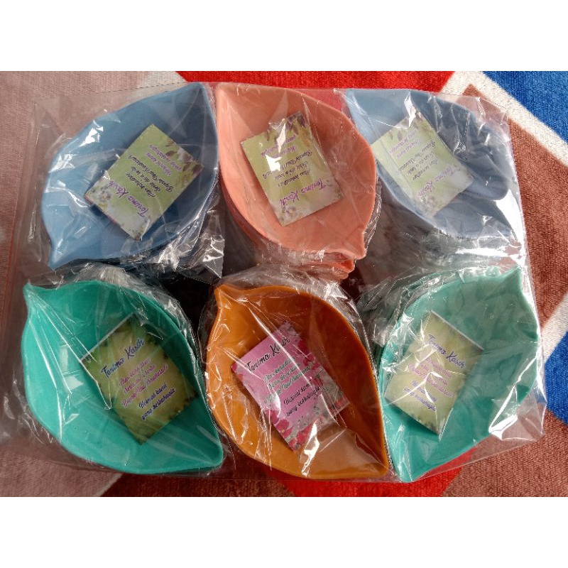 SUVENIR MANGKOK DAUN ISI 50 PCK#SUVENIR MURAH#SUVENIR HAJATAN#SUVENIR#SOUVENIR.