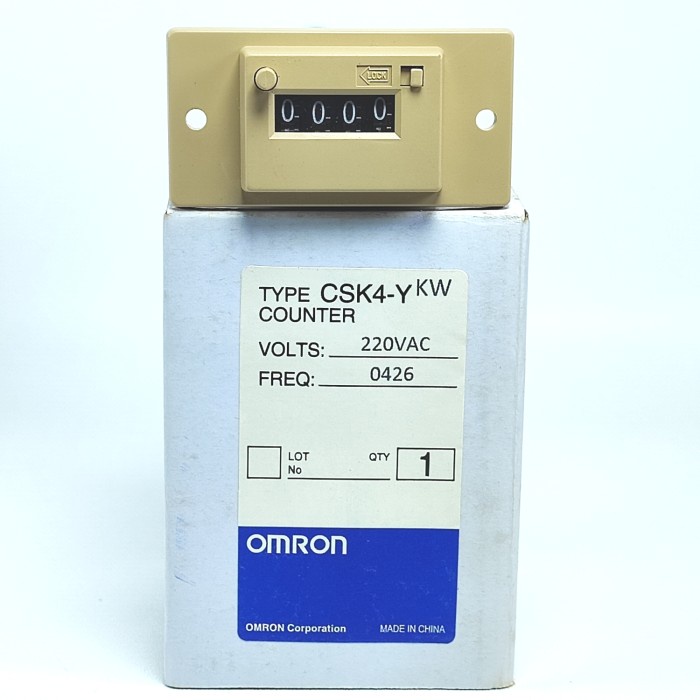 COUNTER OMRON CSK4-YKW 220VAC