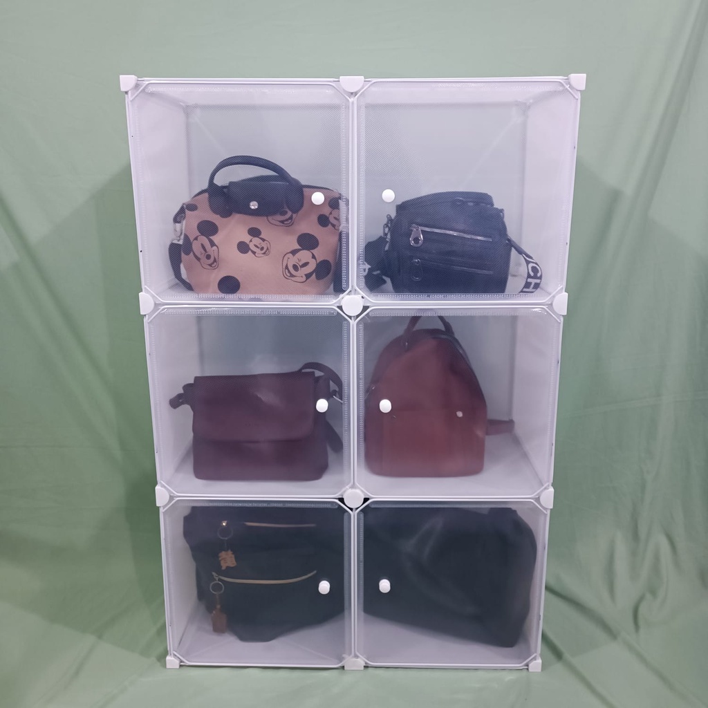 Murah  Lemari Plastik - Lemari Plastik Serbaguna Gisel Stella - Storage Cabinet