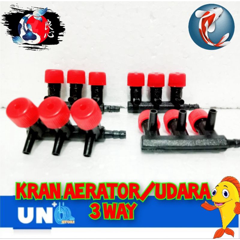 KRAN AERATOR UDARA 3 WAY/ARUS, STOP KRAN 3 ARAH