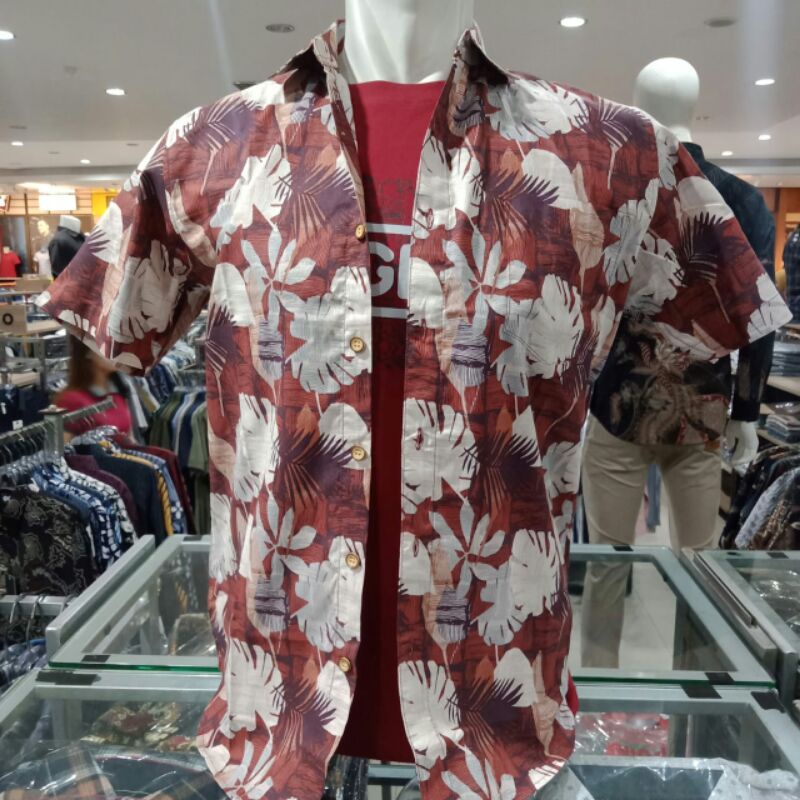 RGB kemeja motif printing lengan pendek new arrival