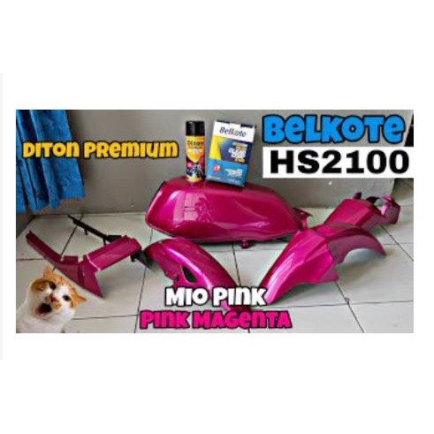 Pilox Diton Premium 9242 Mio Pink Ping Magenta Merah Muda Cat Pilok Metalik Metallic Tahan Bensin