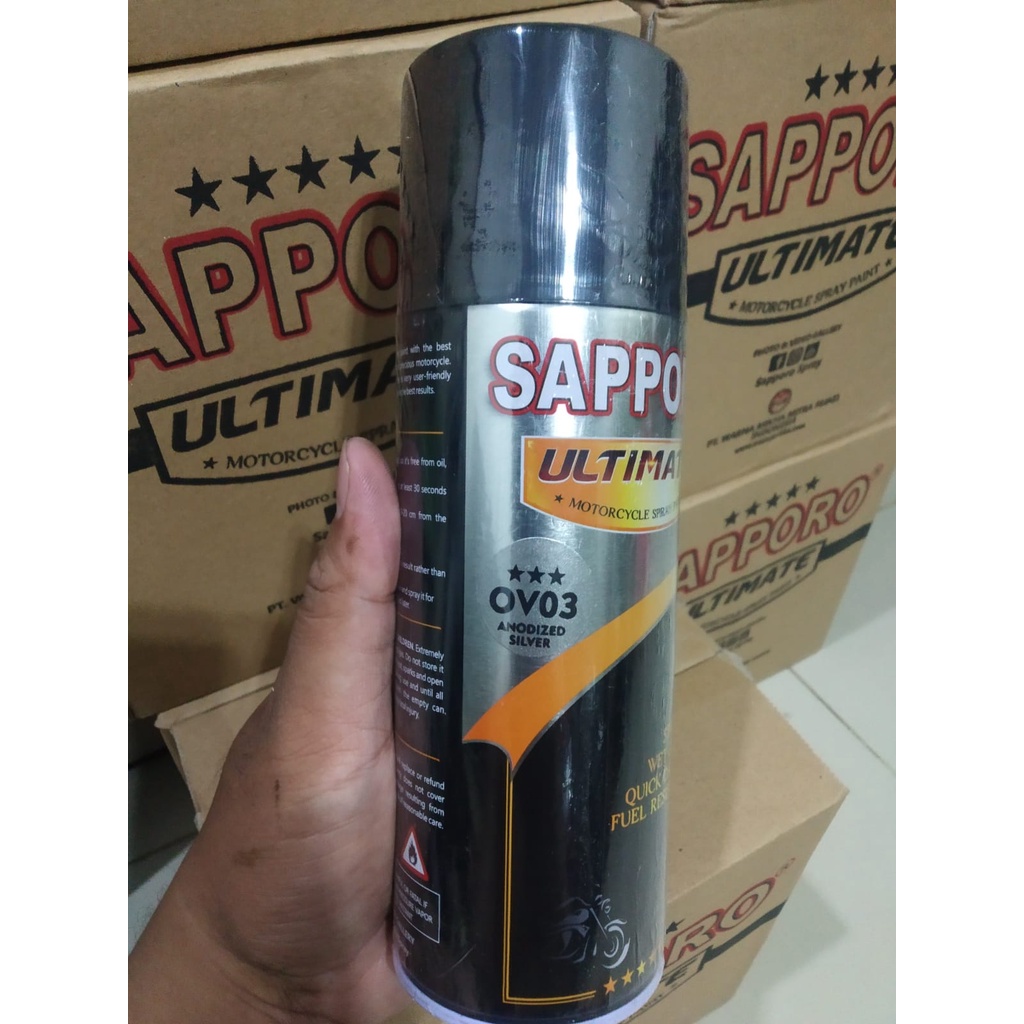 Cat Sapporo Ultimate OV03 Anodized Silver Series 4in1 - 400cc