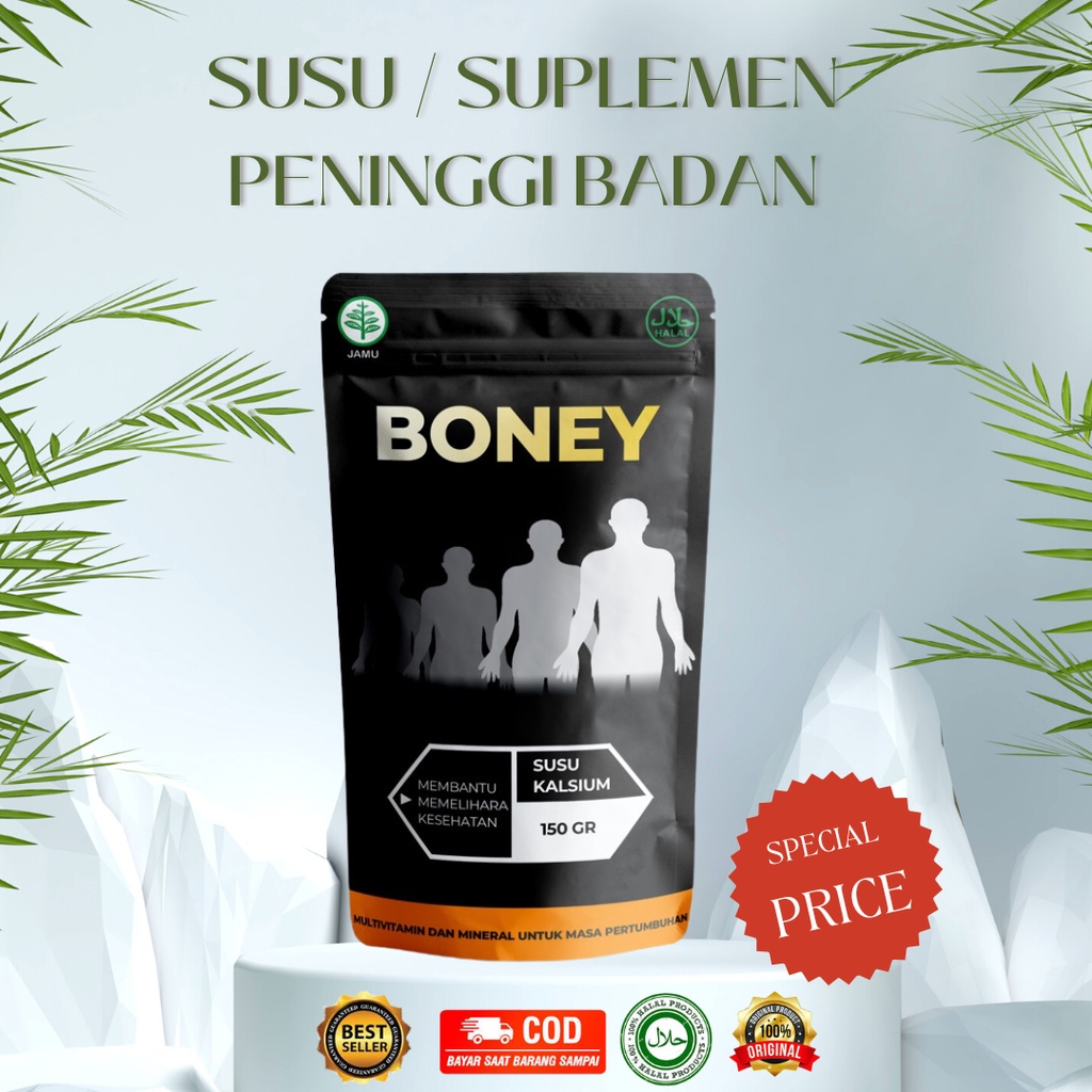 11.11 sale BONEY SUSU PENAMBAH TINGGI BADAN PENINGGI BADAN ANAK DAN DEWASA USIA 10 SAMPAI 30 TAHUN C