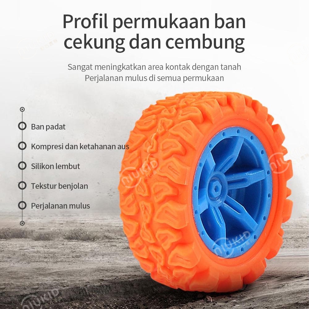 NIUKID MONSTER ZAP MAINAN MOBIL JIP ANAK OFF ROAD 4 DRIVE INERTIAL BIGFOOT 360 DERAJAT