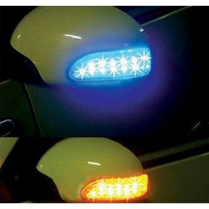 Lampu Sein LED Warna Kuning Lampu Spion Mobil