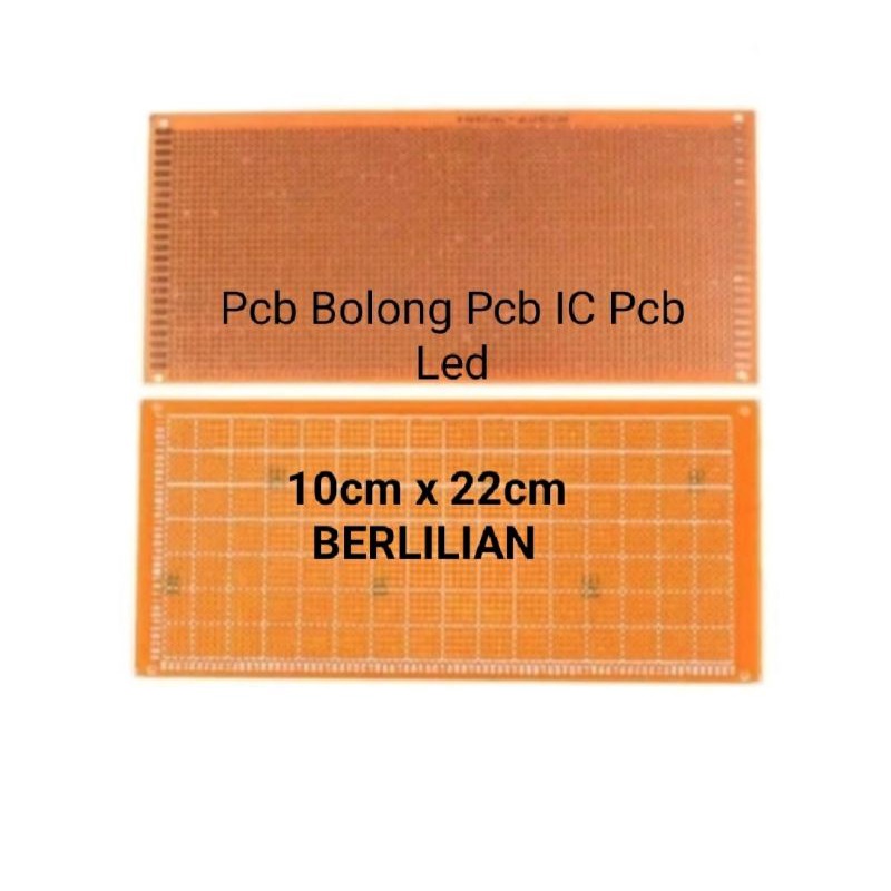 Pcb Bolong 10cm x 22cm Pcb Titik 10cm x 22cm