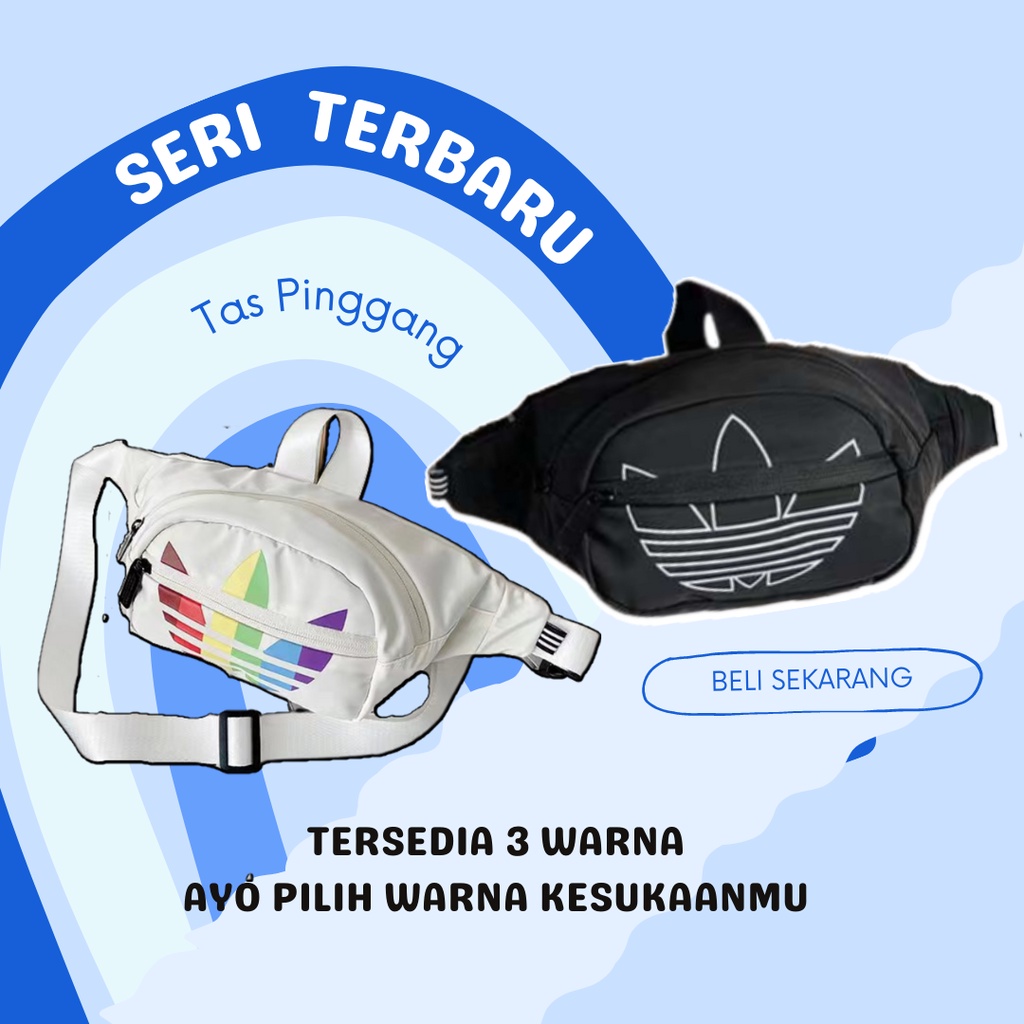 BA2221 BA2221N Tas Waistbag Wanita Tas Pinggang Olahraga Import Tas Slempang Remaja Perempuan